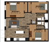 The Lodge 3 Bed 2 Bath 980 Floor Plan The Lodge 3 Bed 2 Bath 980 Floor Plan